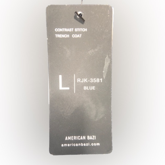 American Bazi Denim Trench Coat Women's - Picture 8 of 8